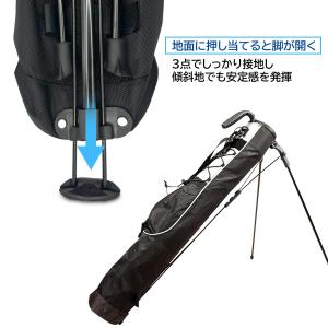 ゴルフクラブケース スタンド ゴルフバッグ 7...の詳細画像3