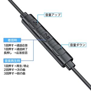 イヤホン 有線 オープンイヤー型 3.5mm ...の詳細画像5