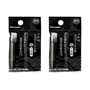 呉竹 DAN106-99H 筆ペンスペア―インキ 顔料 3本組 Kuretake