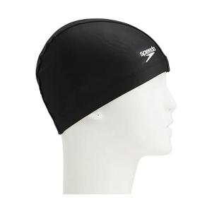 スピード SE12070 スイミング Tricot Cap ブラック トリコットキャップ  プール ジム Speedo｜ベストワン