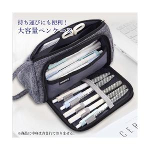 ペンケース おしゃれ 大容量 筆箱 化粧ポーチ...の詳細画像1