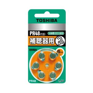 東芝 PR48V 6P 補聴器用空気電池 TOS...の商品画像