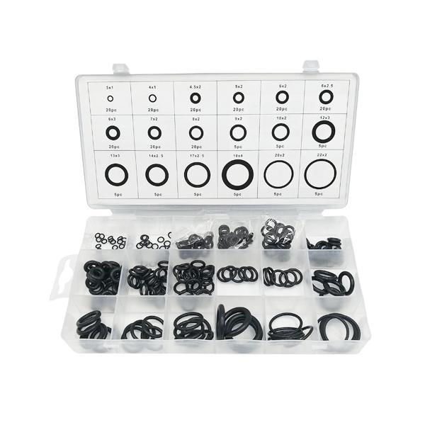 ゴムパッキン Oリングセット ゴムリングセット O型 225個 18種類 汎用 防水 防油 水回り ...