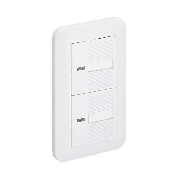 パナソニック WTP50512WP ホワイト 埋込ほたるダブルスイッチB(片切) Panasonic