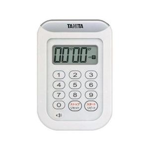 タニタ TD-378 WH キッチン タイマー ホワイト 防水 マグネット付き