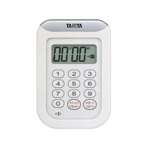 タニタ TD-378 WH キッチン タイマー ホワイト 防水 マグネット付き 100分 TANITA｜bestone1