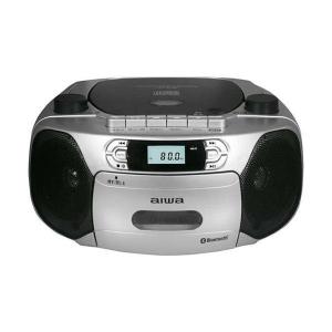 アイワ CSD-B400 Bluetooth対応CDラジオカセットレコーダーシルバー