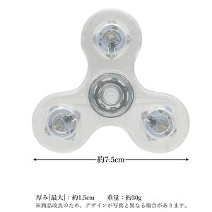 ハンドスピナー 光る 指スピナー 静音回転 携...の詳細画像5
