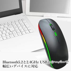 ワイヤレスマウス 充電式 Bluetooth ...の詳細画像2