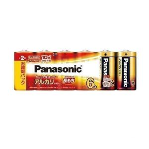 パナソニック 単2形アルカリ乾電池 6本パック LR14XJ/6SW Panasonic｜bestone1