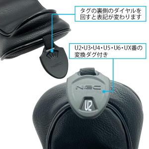ゴルフ ヘッドカバー ユーティリティ PUレザ...の詳細画像4