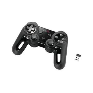 エレコム JC-U4113SBK ブラック ワイヤレス ゲームパッド 13ボタン Xinput 振動 連射 高耐久｜bestone1