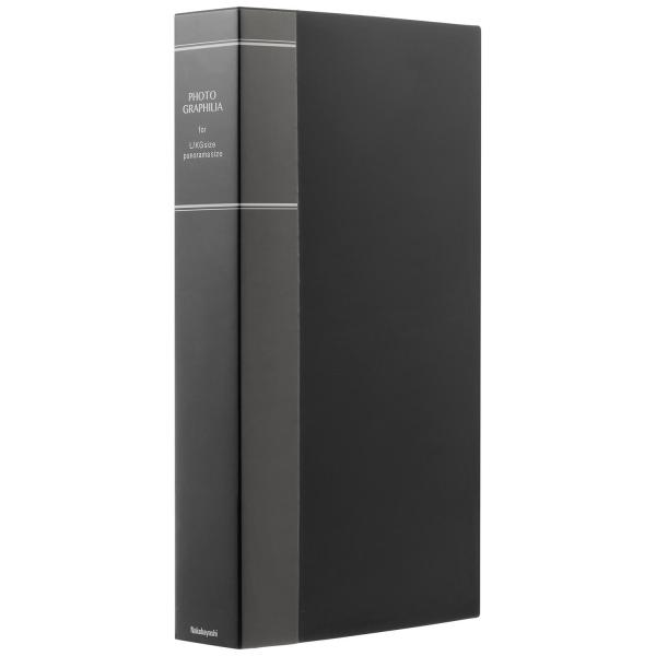 ナカバヤシ PHL-1036-D ブラック アルバム フォトグラフィリア L判 360枚 3段