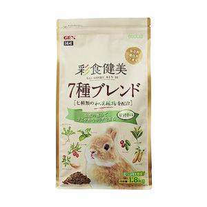 ジェックス 彩食健美 7種ブレンド 1.8kg 小動物 ウサギ うさぎ ペレット 7種の和漢植物配合 子うさぎ 5歳まで