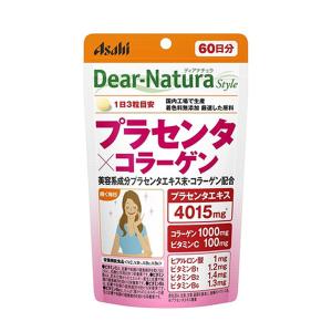 アサヒグループ食品 ディアナチュラスタイル プラセンタ×コラーゲン 60日分 サプリ Dear-Natura｜ベストワン