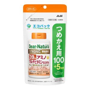 アサヒグループ食品 ディアナチュラ ストロング 39種アミノ マルチビタミン＆ミネラル エコパック 105日分 315粒入