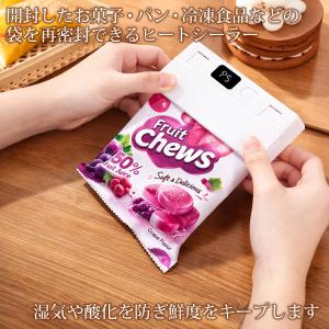 シーラー 家庭用 ヒートシーラー 小型 フード...の詳細画像2