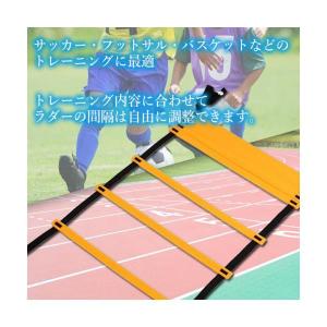 トレーニング ラダー サッカー フットサル バ...の詳細画像2