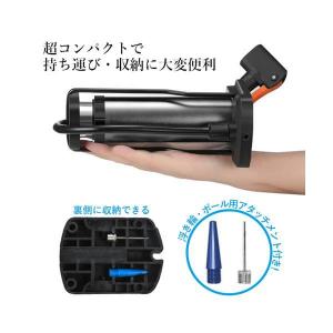 空気入れ 自転車 ボール 仏式 英式 小型 コ...の詳細画像3