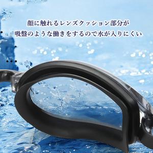 スイミングゴーグル ゴーグル 水泳 プール ジ...の詳細画像3
