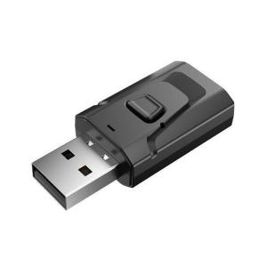 Bluetooth レシーバー 5.0 トランスミッター ブルートゥース 車 usb スイッチ イヤホン AUX アンプ内蔵 送信機 受信機 小型 ((S｜ベストワン