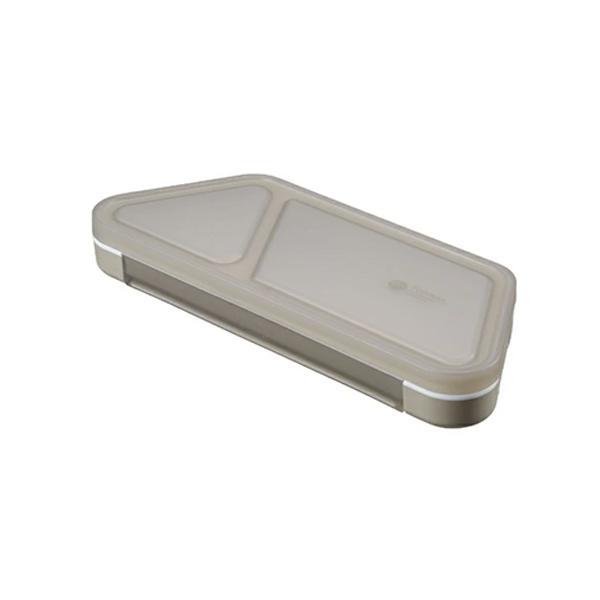 シービージャパン 抗菌フードマン おにぎり 薄型弁当箱? 400ml グレー CB JAPAN