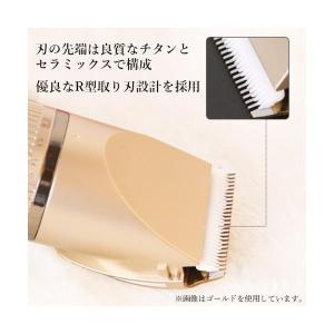バリカン 散髪 電動 セラミック刃 防水 US...の詳細画像2