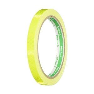 日東エルマテリアル HTP10LY レモンイエロー 高輝度プリズム反射テープ 蛍光色 10mmX5M