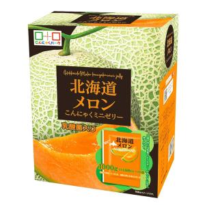 こんにゃくパーク フルーツBOX北海道メロンこんにゃくゼリー 1箱1000g（約62〜68個入）