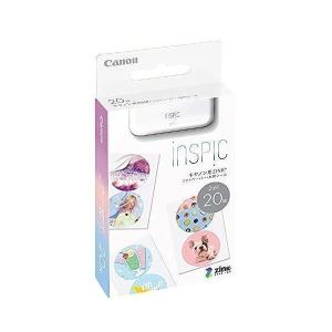 キヤノン スマホプリンター用 ZINKフォトペーパー・丸形シール 20枚入り Canon｜bestone1