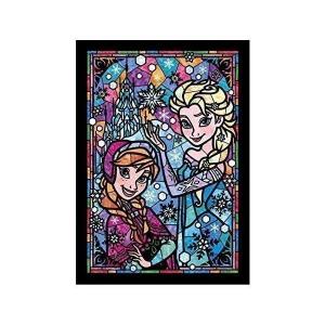 テンヨー 266ピース ジグソーパズル アナと雪の女王 アナ&エルサ ステンドグラス ステンドアート 182x257cm