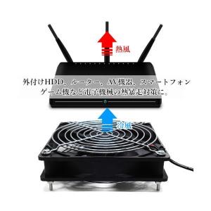 PC 静音ファン USB電源 USBファン P...の詳細画像2
