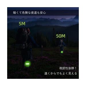 ランニング ライト 充電式 チャージ 防水 U...の詳細画像2