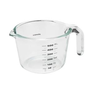 シービージャパン アトミコ 耐熱ガラス計量カップ M 500ml クリア 電子レンジ対応｜ベストワン