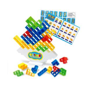 立体ブロック知育玩具 バランスゲーム おもちゃ 女の子 男の子 子供 誕生日プレゼント クリスマスプレゼント ファミリーゲーム ((S｜ベストワン