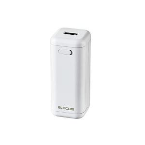 エレコム DE-KD01WH ホワイト モバイルバッテリー 乾電池式 単3電池×4本付属 Type-A×1｜bestone1