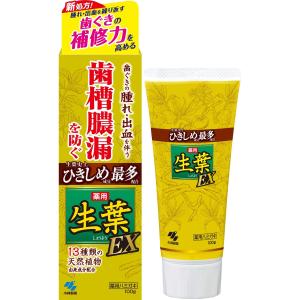 生葉EX 薬用ハミガキ 100g