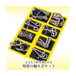 知恵の輪 セット ミステリーリング 8点セット...の詳細画像1