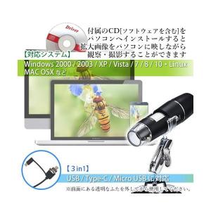 マイクロスコープ デジタル顕微鏡 顕微鏡 高倍...の詳細画像2