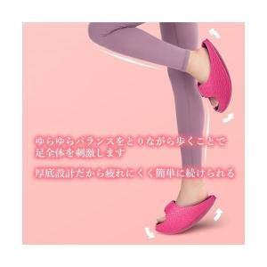 ダイエットスリッパ スリッパ 室内 運動 スト...の詳細画像3