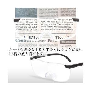 ルーペ メガネ ルーペメガネ おしゃれ 携帯用...の詳細画像2