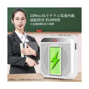 拡声器 ハンズフリー 小型 メガホン ポータブ...の詳細画像4
