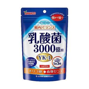 山本漢方製薬 山本漢方 毎日の腸内バランス 乳酸菌粒 (90粒) 乳酸菌
