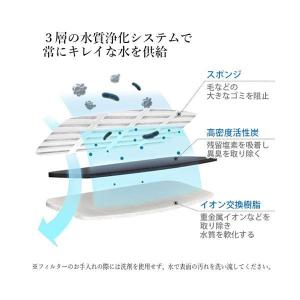 ペット給水器 フィルター 5個パック 自動給水...の詳細画像2