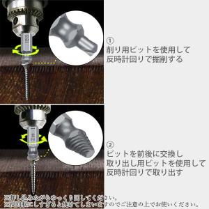 ネジ外し ネジ外しビット ネジ外し工具 ドリル...の詳細画像2