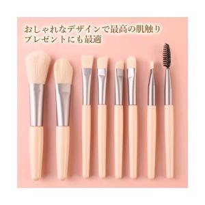 メイクブラシセット 8本 アイシャドウブラシミ...の詳細画像2