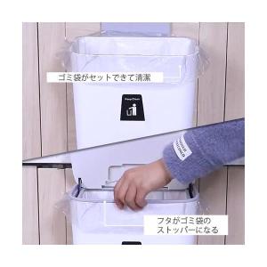 ゴミ箱 壁掛けゴミ箱 おしゃれ ふた付き ダス...の詳細画像5