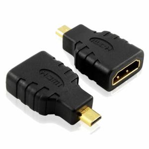 micro HDMI オス to HDMI メス 変換 アダプタ マイクロ ((S