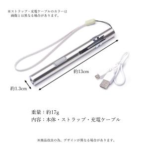 ペンライト LED コンパクト 軽量 小型 充...の詳細画像5