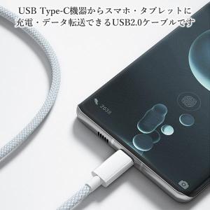 USB typeC ケーブル 1m 急速 高品...の詳細画像2
